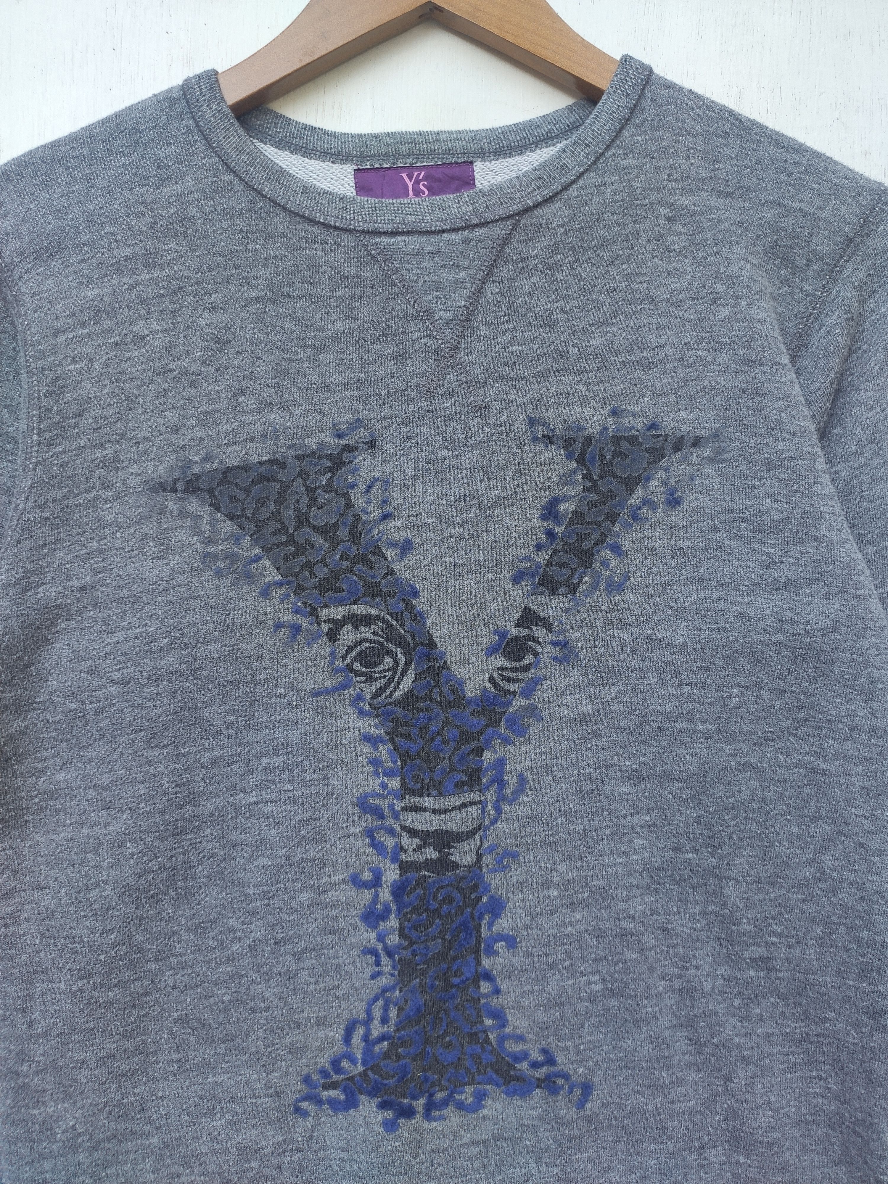 Yohji Yamamoto Y's sweatshirt Y's bean xious for sample Size US S / EU 44-46 / 1 - 3 Thumbnail