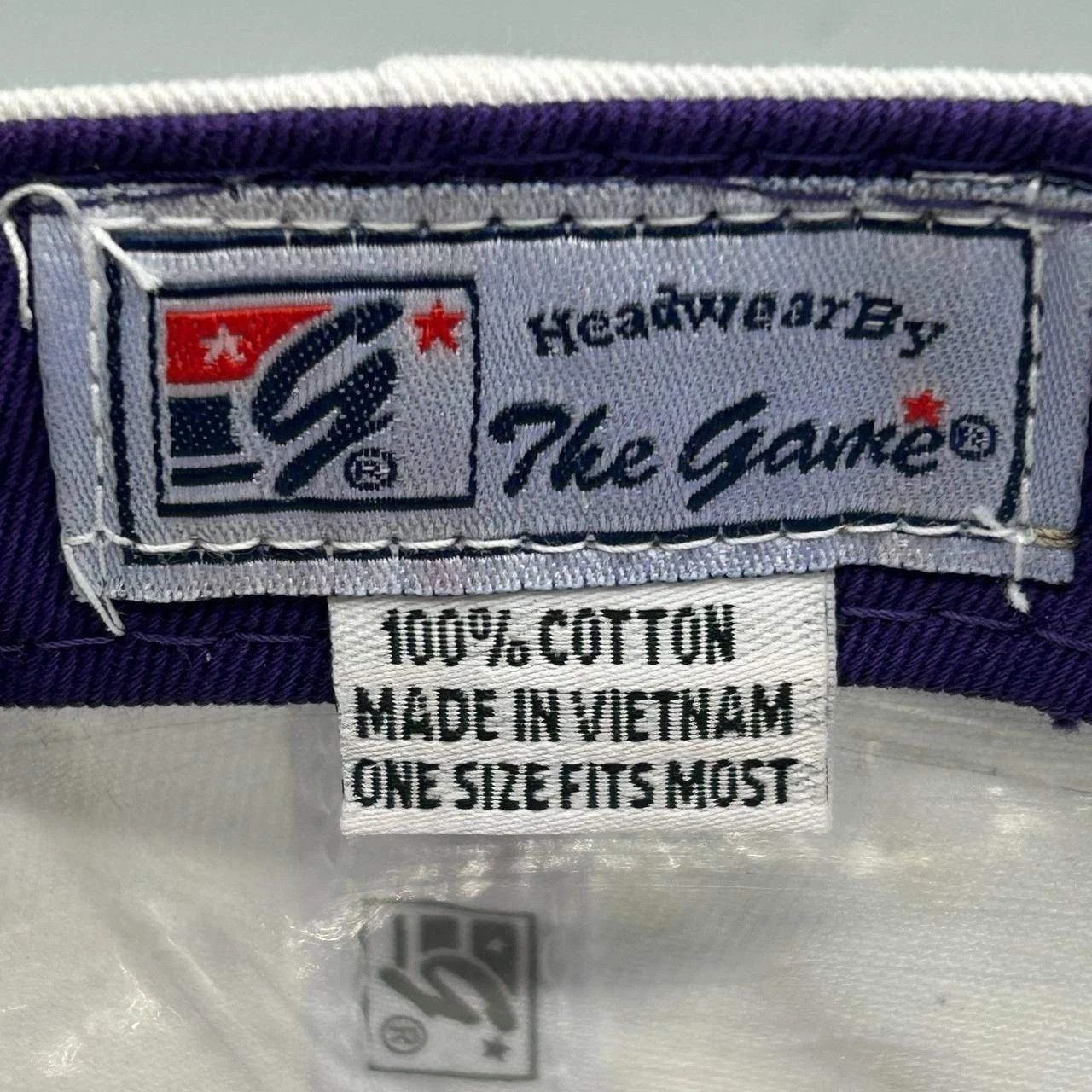 The Game Vintage Kansas State Wildcats Hat Men White NCAA Snap Back Size ONE SIZE - 7 Thumbnail