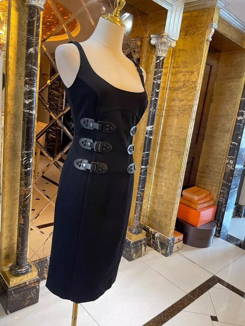 Versace Versace Medusa logo dress Size M / US 6-8 / IT 42-44 - 2 Thumbnail