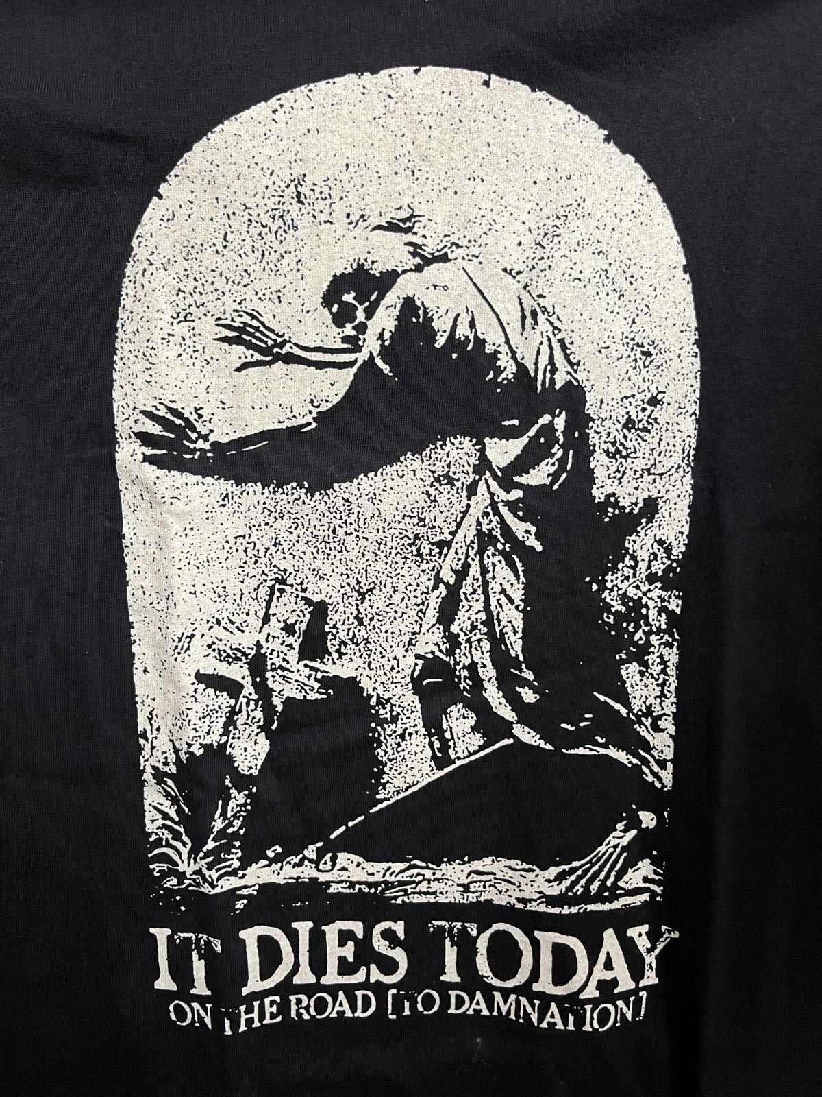 Anvil It Dies Today Band T-shirt On The Road to Damnation Tee - L Size US L / EU 52-54 / 3 - 3 Thumbnail