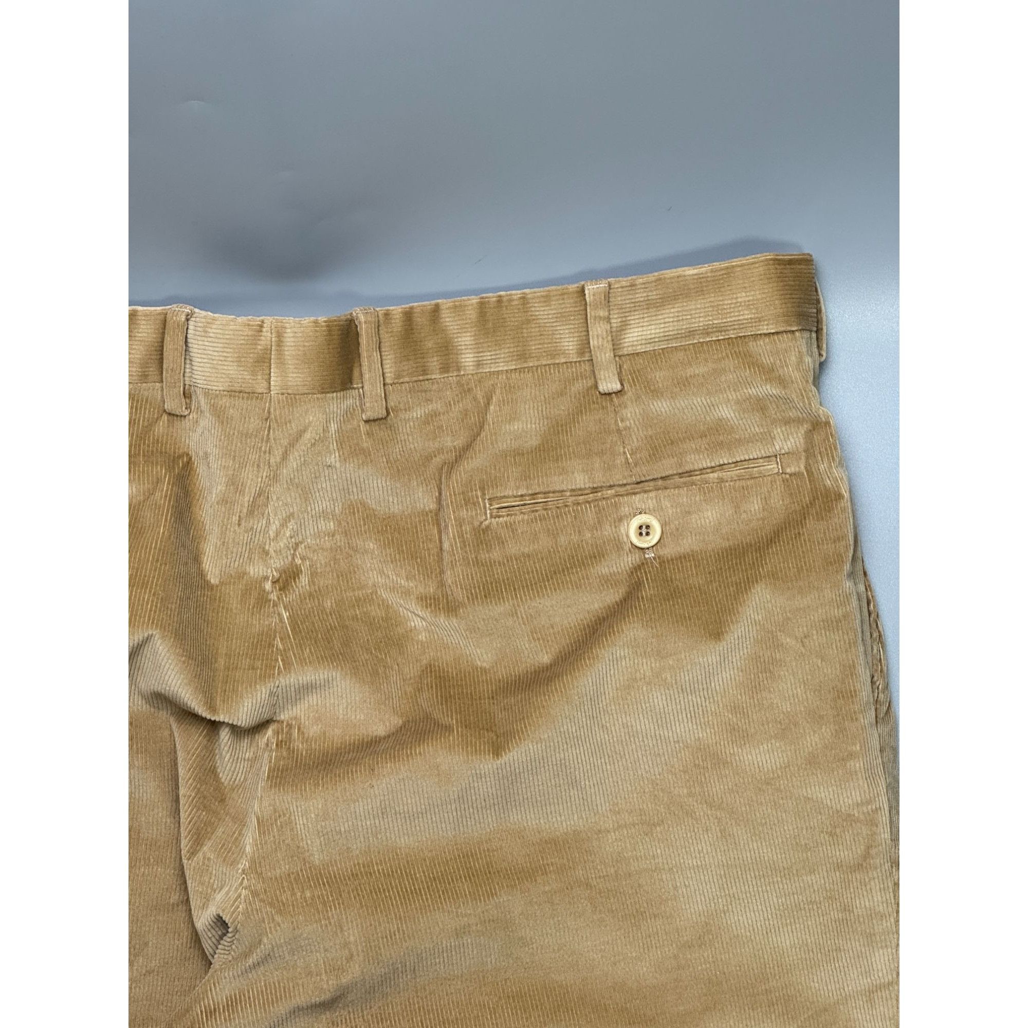 Brioni Brioni Canazei Beige Corduroy Trousers Pants (Y1132) Size US 38 / EU 54 - 10 Thumbnail