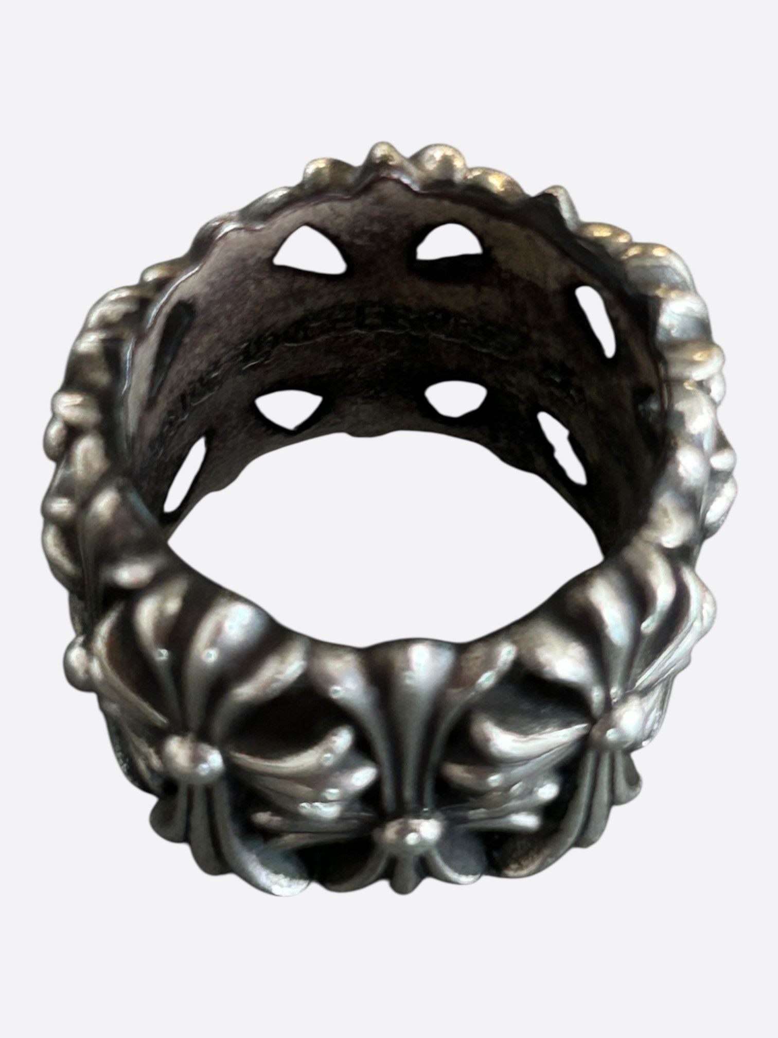 Chrome Hearts Chrome Hearts Silver Cemetery Ring Size ONE SIZE - 5 Thumbnail