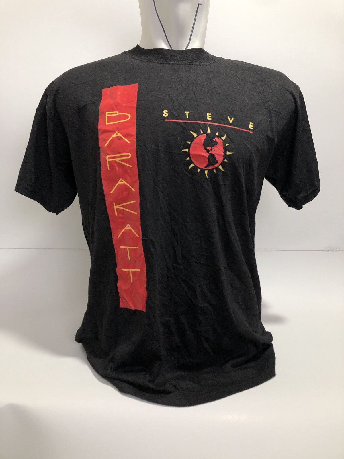 Vintage Vintage Steve Barakatt World Tour T-Shirt Size US M / EU 48-50 / 2 - 1 Thumbnail