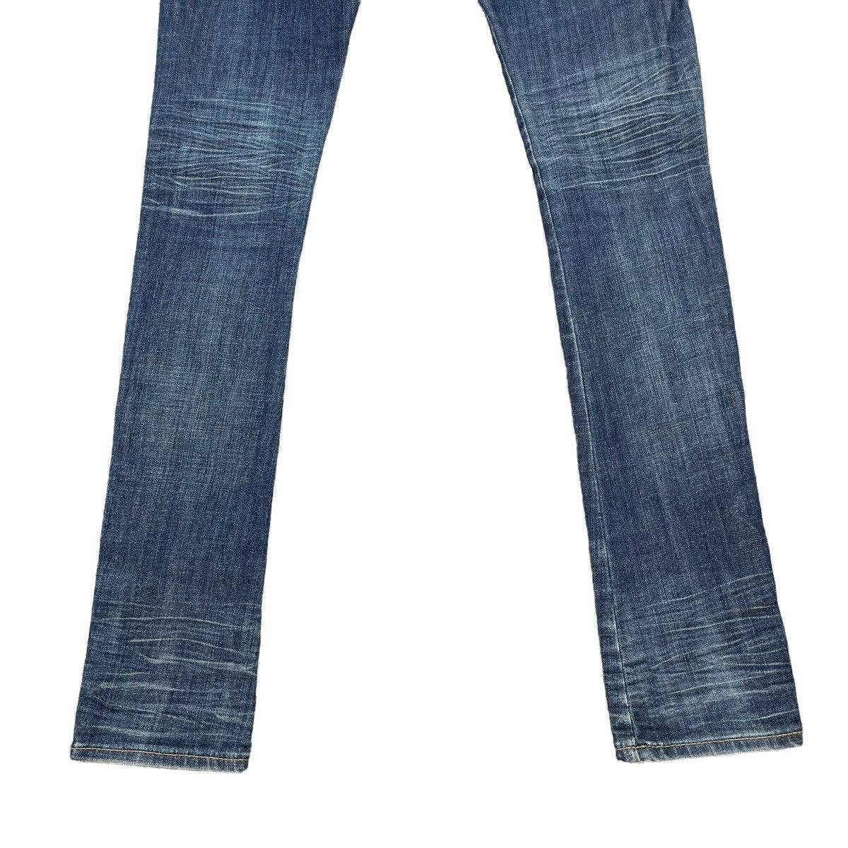 Beauty Beast × Hysteric Glamour × Japanese Brand 🇯🇵 ANTGAUGE SP PLATINUM SKINNY DENIM PANTS Size 28" / US 6 / IT 42 - 7 Thumbnail