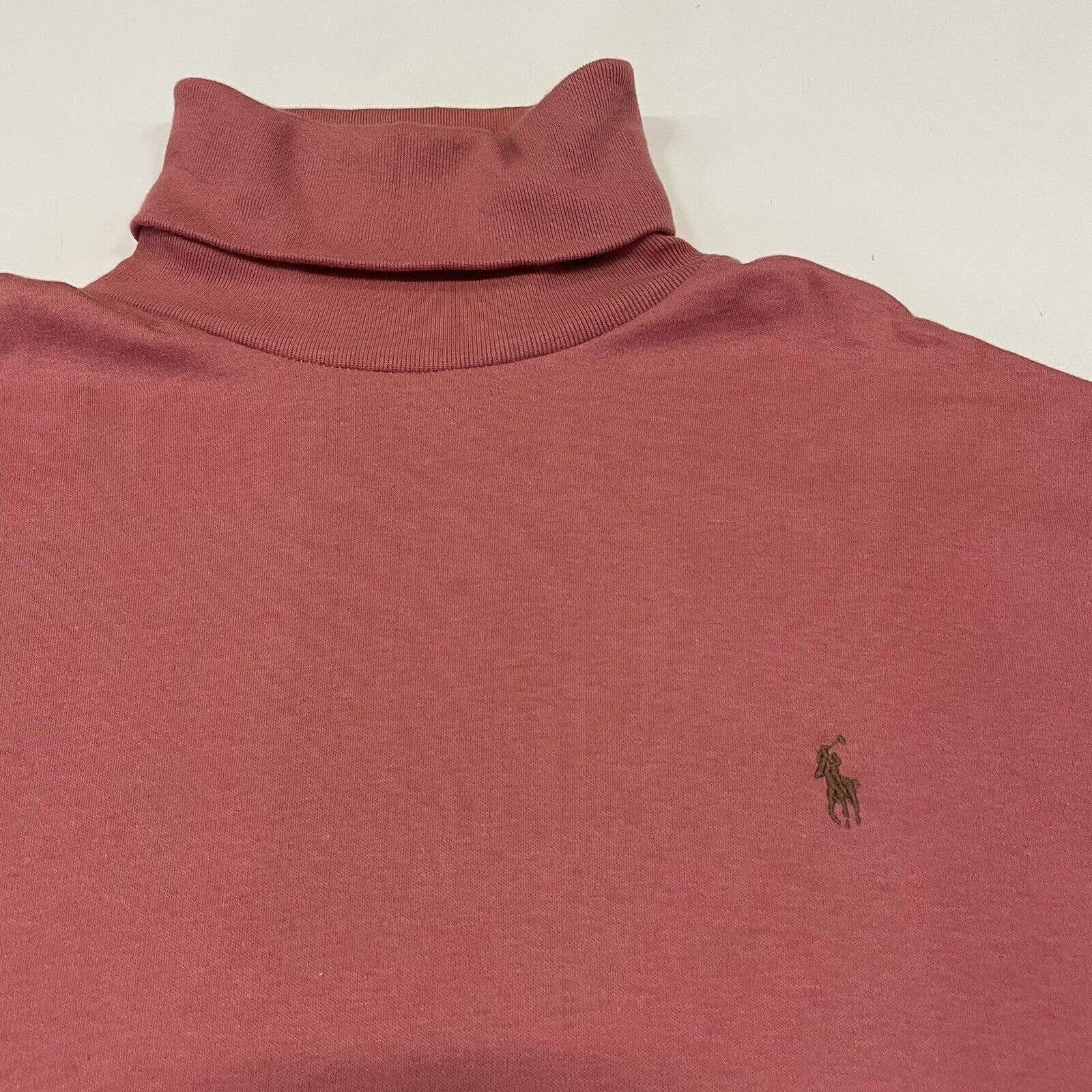 Salmon turtleneck mens shop