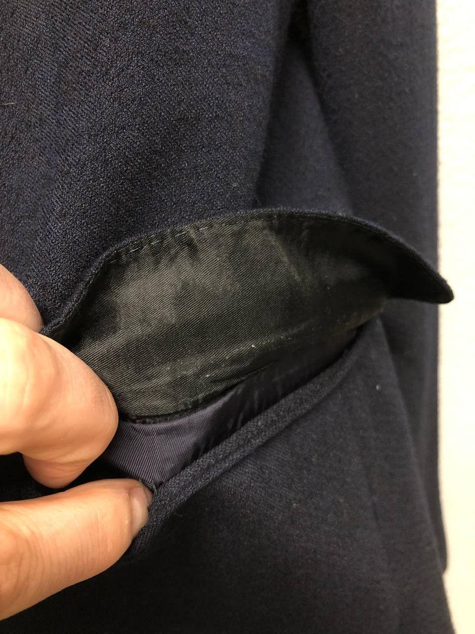 Boggi Boggi Milano mens wool blue blazer jacket 48 / Medium Size 48S - 6 Thumbnail