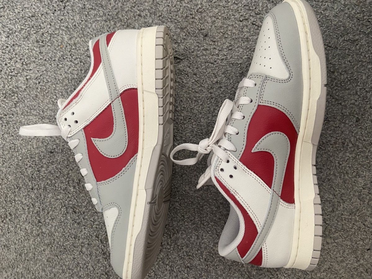 Nike Nike dunk low iron ore gym red Size US 10 / EU 43 - 2 Thumbnail