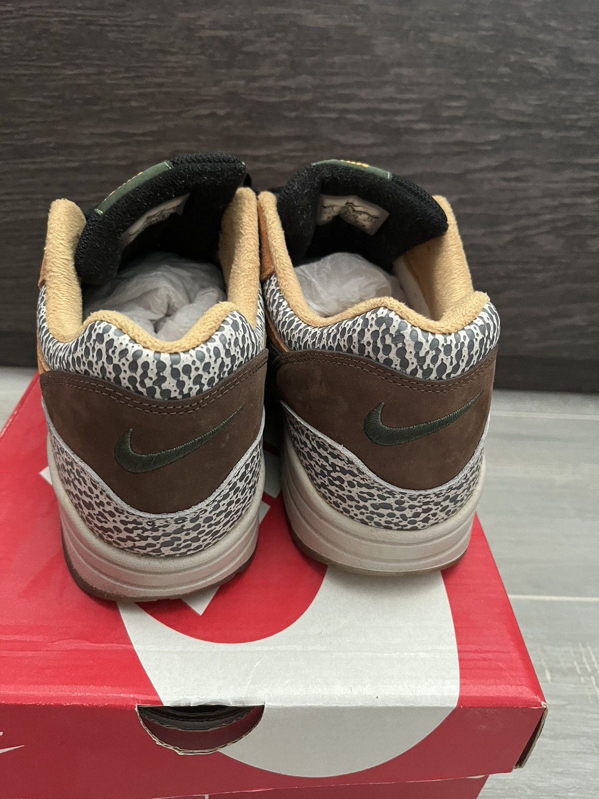 Nike × atmos Nike Atmos 2016 Safari Air Max 1 size 11 supreme stussy fuct Size US 11 / EU 44 - 3 Thumbnail