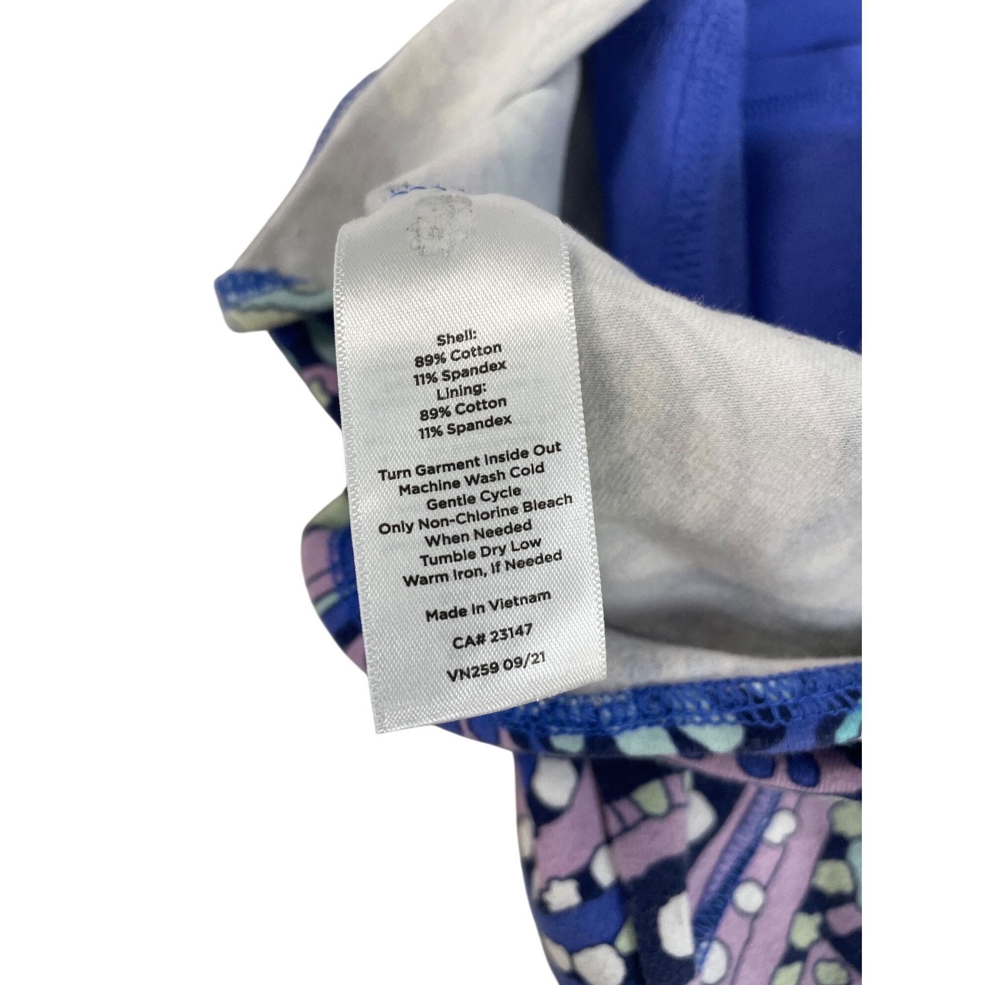 Talbots Talbots Womens Paisley Print Skort SP Blue/Purple Sz SP SKU Size XS / US 0-2 / IT 36-38 - 8 Thumbnail