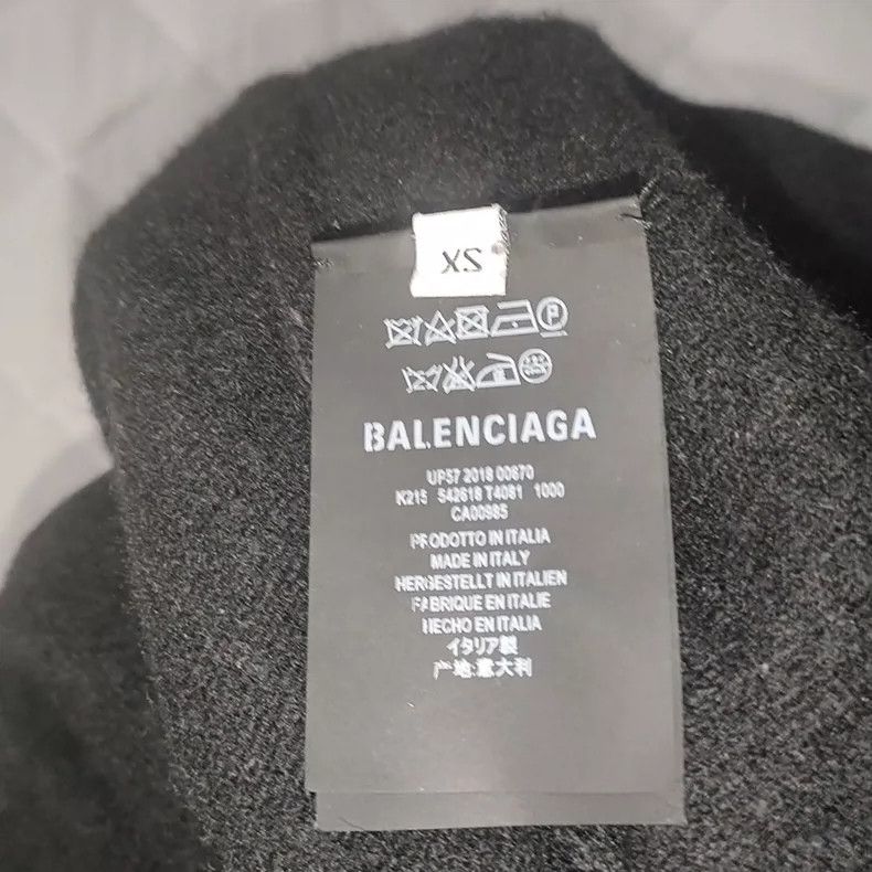 Balenciaga Balenciaga Black Turtleneck XS Size Size US XS / EU 42 / 0 - 5 Thumbnail