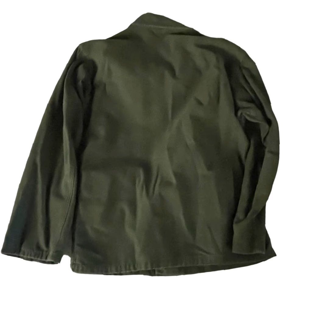 Vintage VINTAGE U.S. Army Vietnam Era Sateen Cotton Shirt M Green Shirt Mens/Adults 1960s 1960s Vintage Military Shirt Size US M / EU 48-50 / 2 - 2 Thumbnail