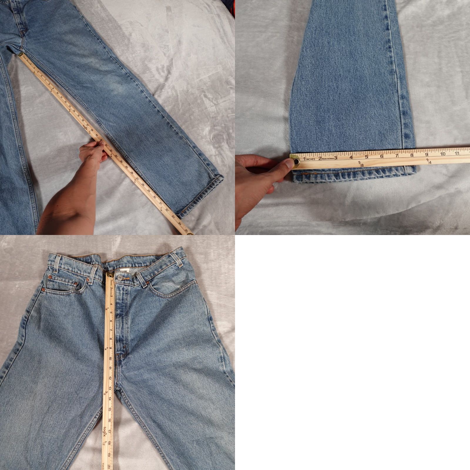Levi's VINTAGE Levi's 505 Jeans Regular Straight Blue denim Mens 36 34 Inseam 34 Logo 5-Pocket Fulfillment Retro Size US 36 / EU 52 - 9 Thumbnail