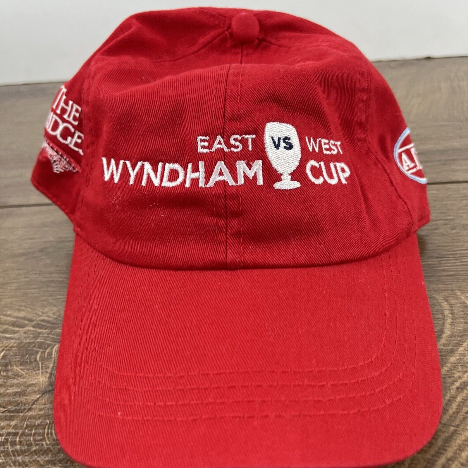 Other Wyndham Cup Hat East vs West Hat Red Cap Adjustable Hat Red Size ONE SIZE - 6 Thumbnail