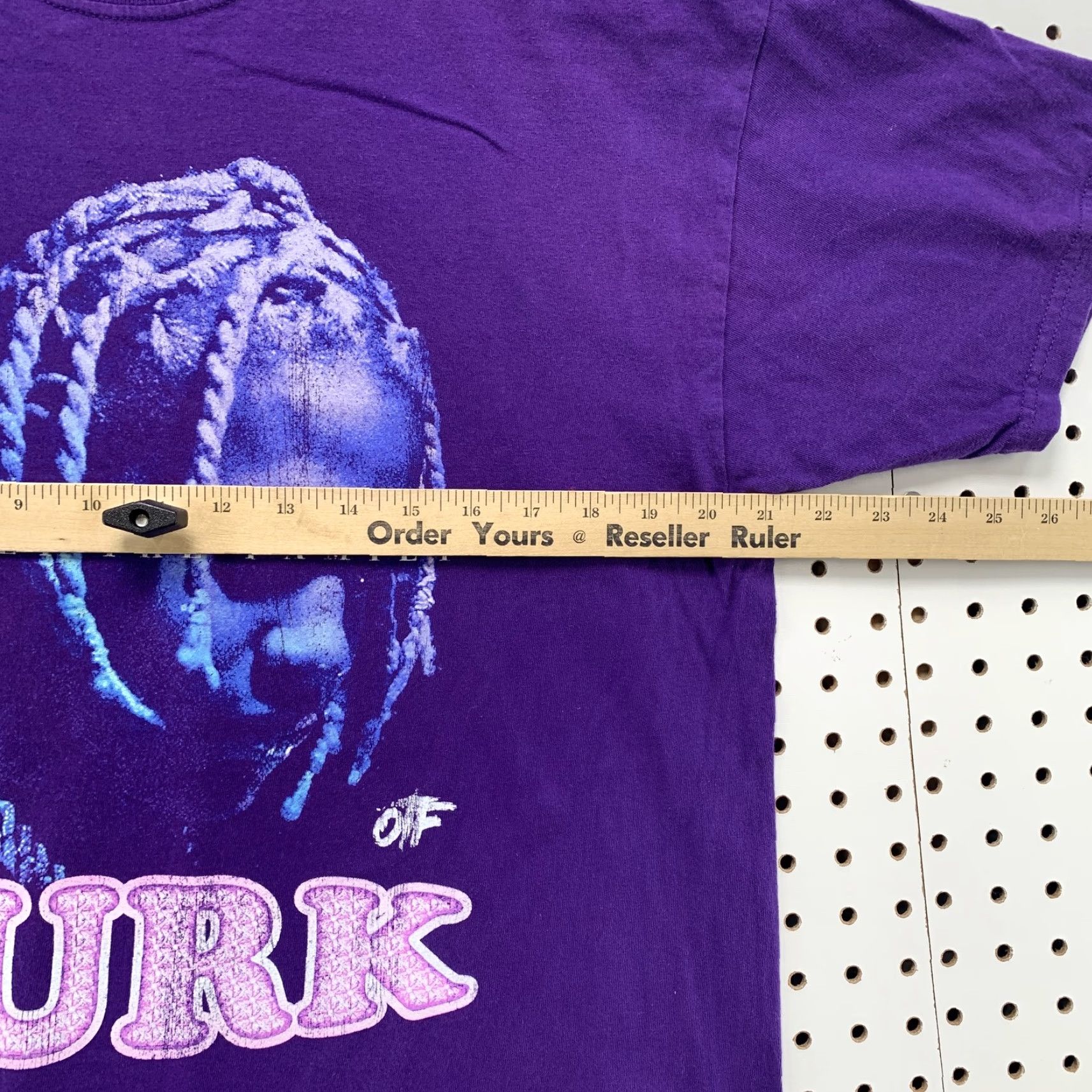 Vintage Lil Durk Graphic Print T-Shirt Mens Large Purple Hip Hop 2020 Size US L / EU 52-54 / 3 - 7 Thumbnail