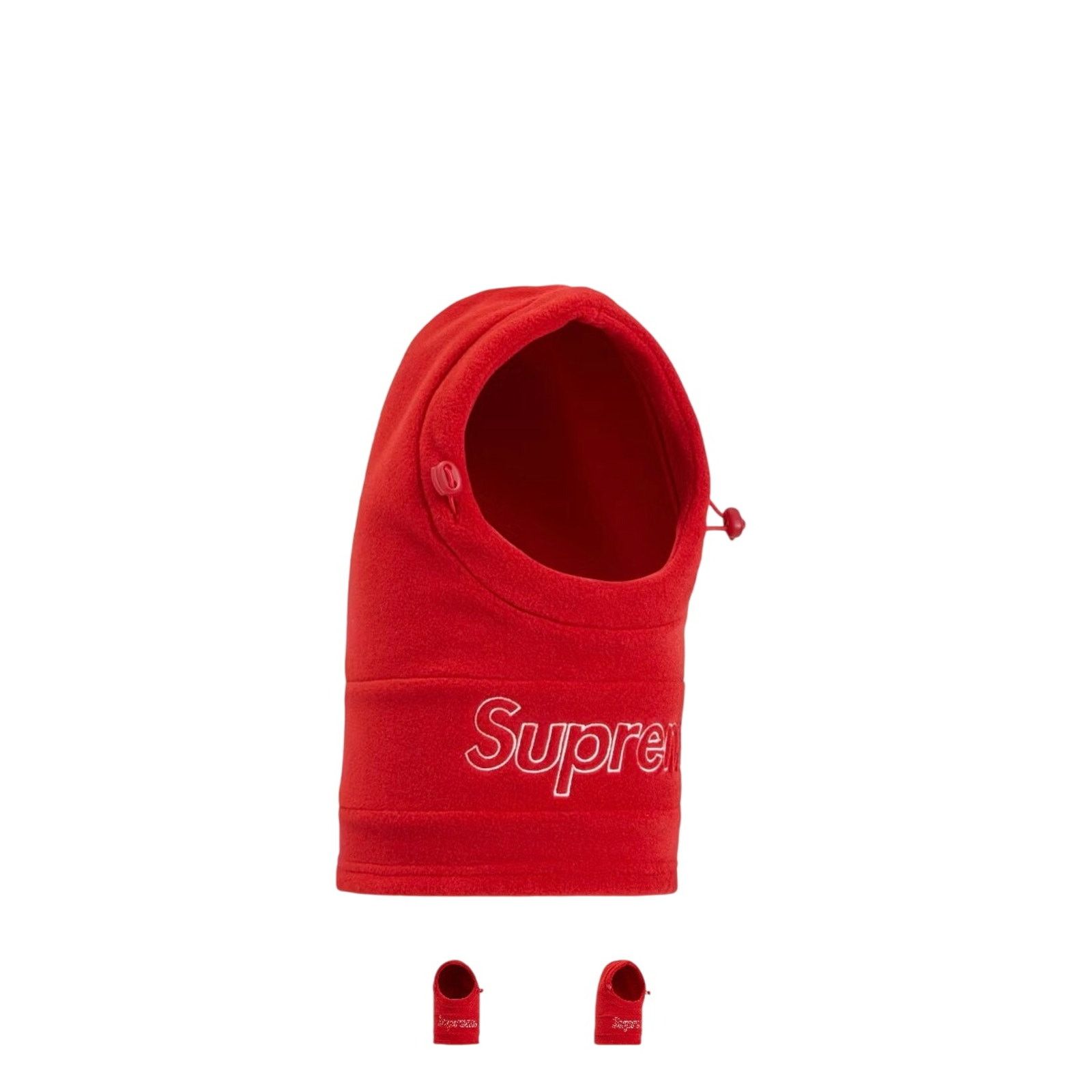 Supreme Supreme Polartec Balaclava 2018 red ds in plastic Size ONE SIZE - 1 Thumbnail
