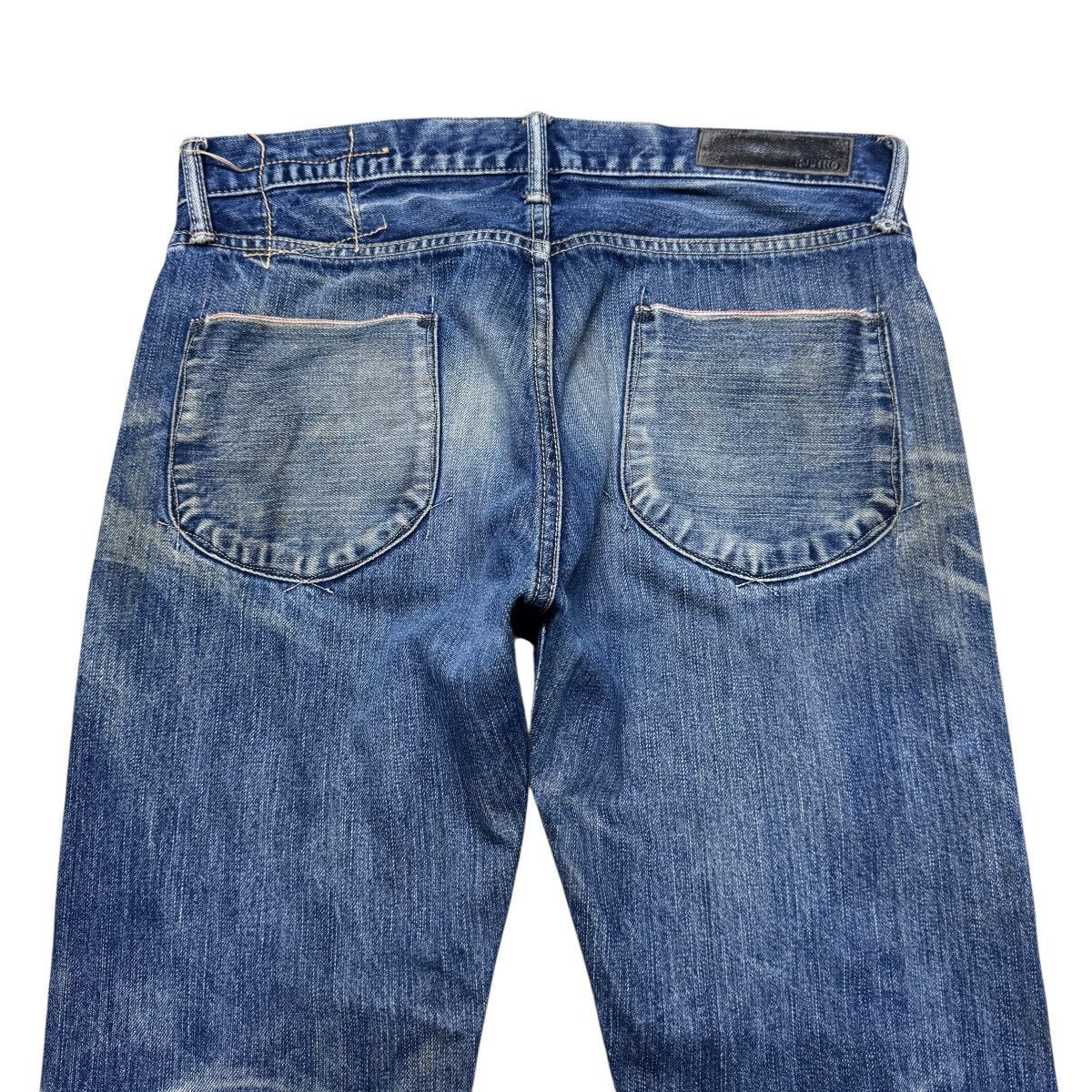 KURO Kuro Distressed Denim Selvedge Jeans Size US 32 / EU 48 - 10 Thumbnail