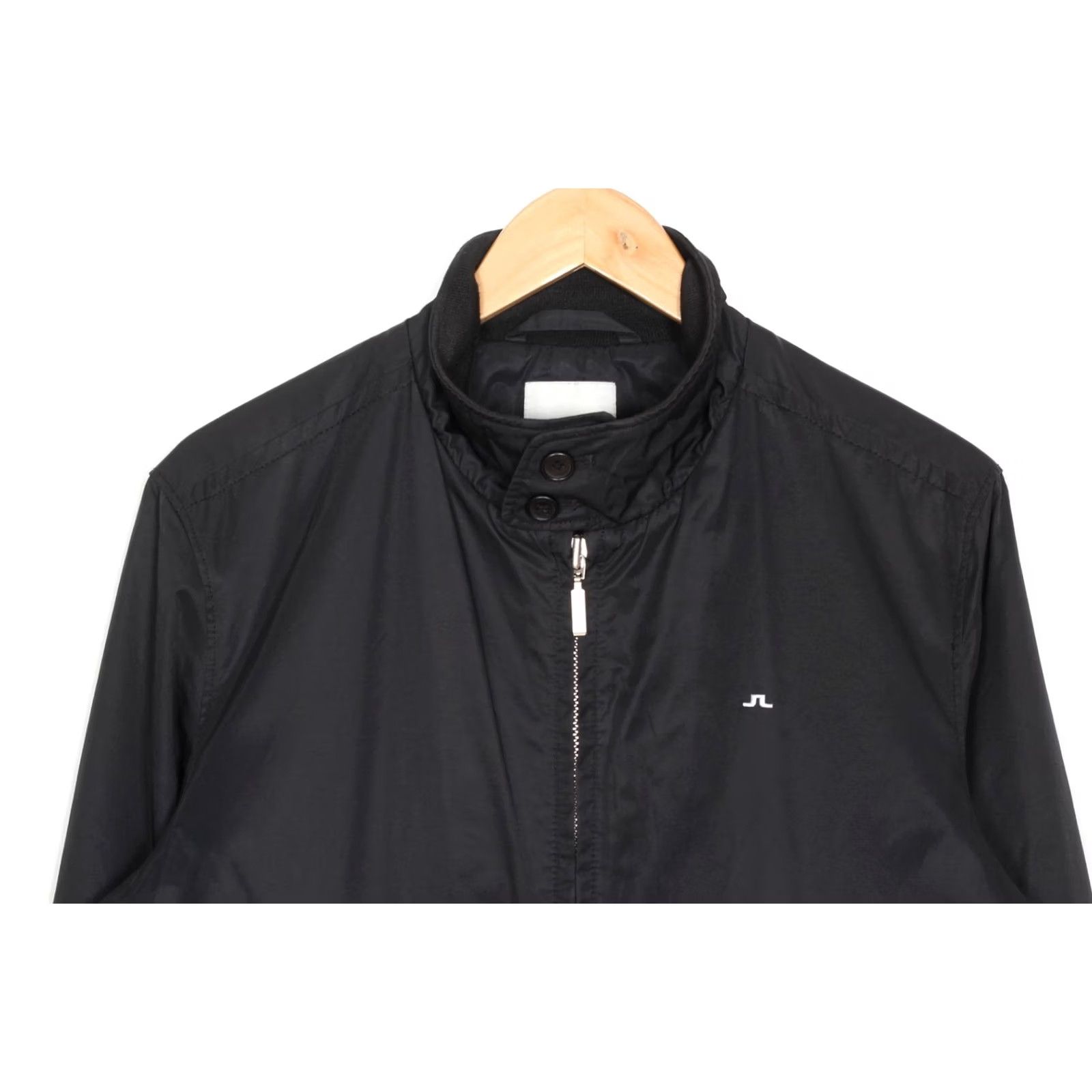 J.Lindeberg J.LINDEBERG Bomber Jacket Men Size L Black MJ6172 Size US L / EU 52-54 / 3 - 3 Thumbnail