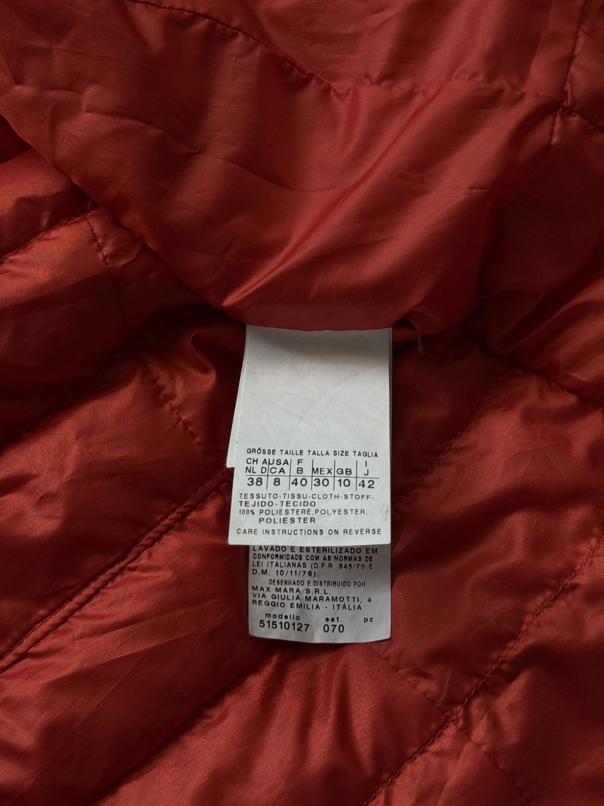 Max Mara Max Mara Weekend quilted puffer jacket Size M / US 6-8 / IT 42-44 - 8 Thumbnail