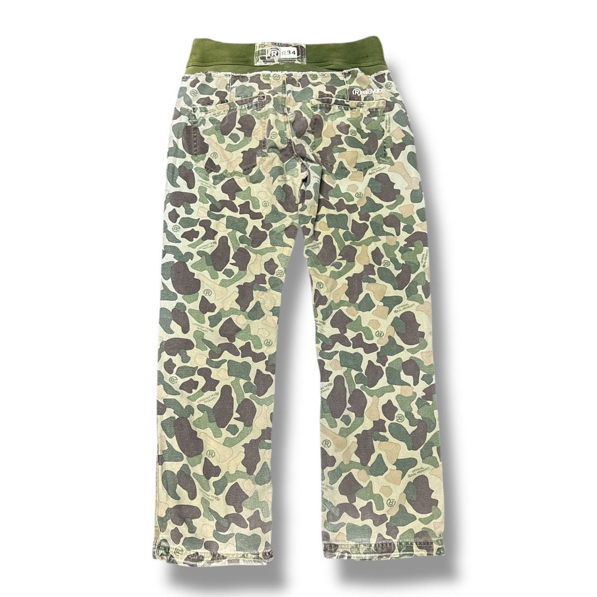 Japanese Brand B REAL VOICE DUCK CAMO PANTS Size US 33 - 6 Thumbnail