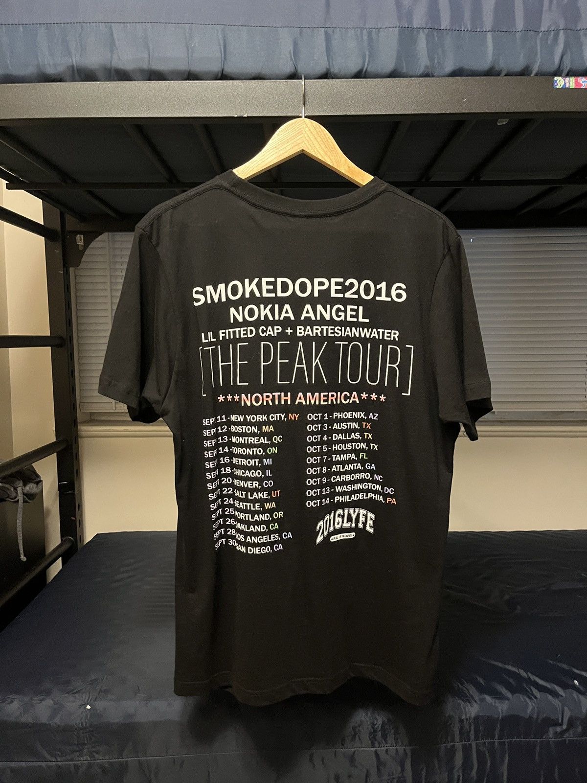 Drain Gang smokedope2016 CD tour shirt Size US L / EU 52-54 / 3 - 2 Thumbnail