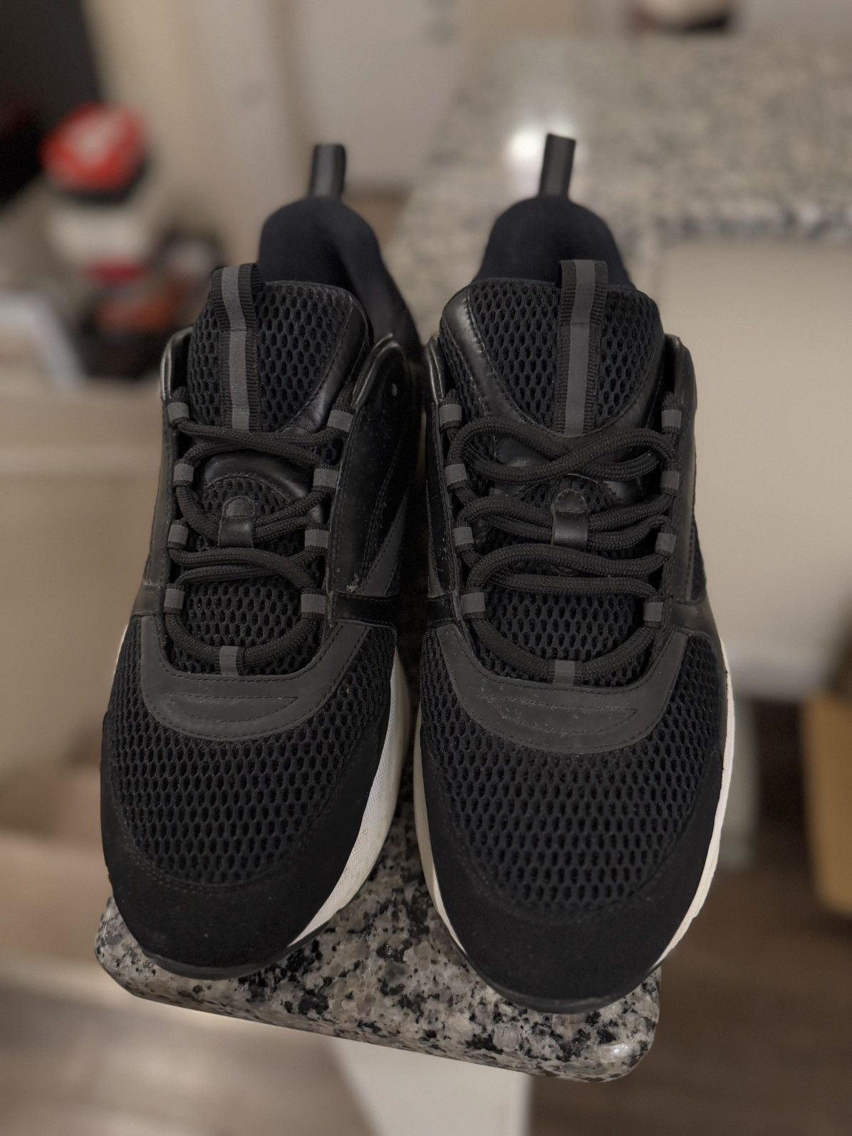 Dior Size 47EU/14US - Dior B22 Black White (Discontinued) Size US 14 / EU 47 - 9 Thumbnail