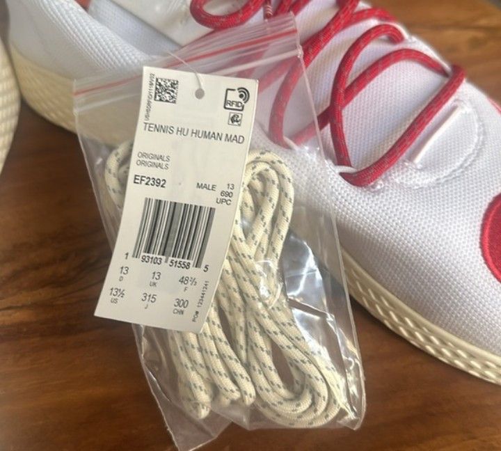 Adidas × Human Made Adidas Stan Smith x Pharrell Williams x human-made Love 13.5 Size US 13 / EU 46 - 11 Thumbnail