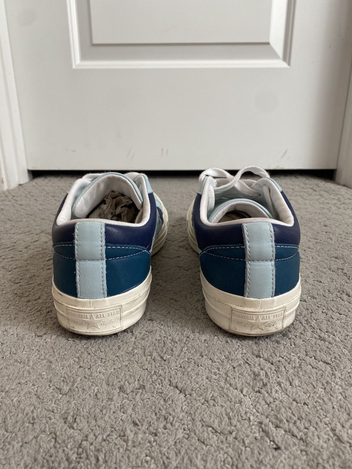 Golf le Fleur Converse x Golf Le Fleur Ox Barely Blue Size US 8.5 / EU 41-42 - 3 Thumbnail