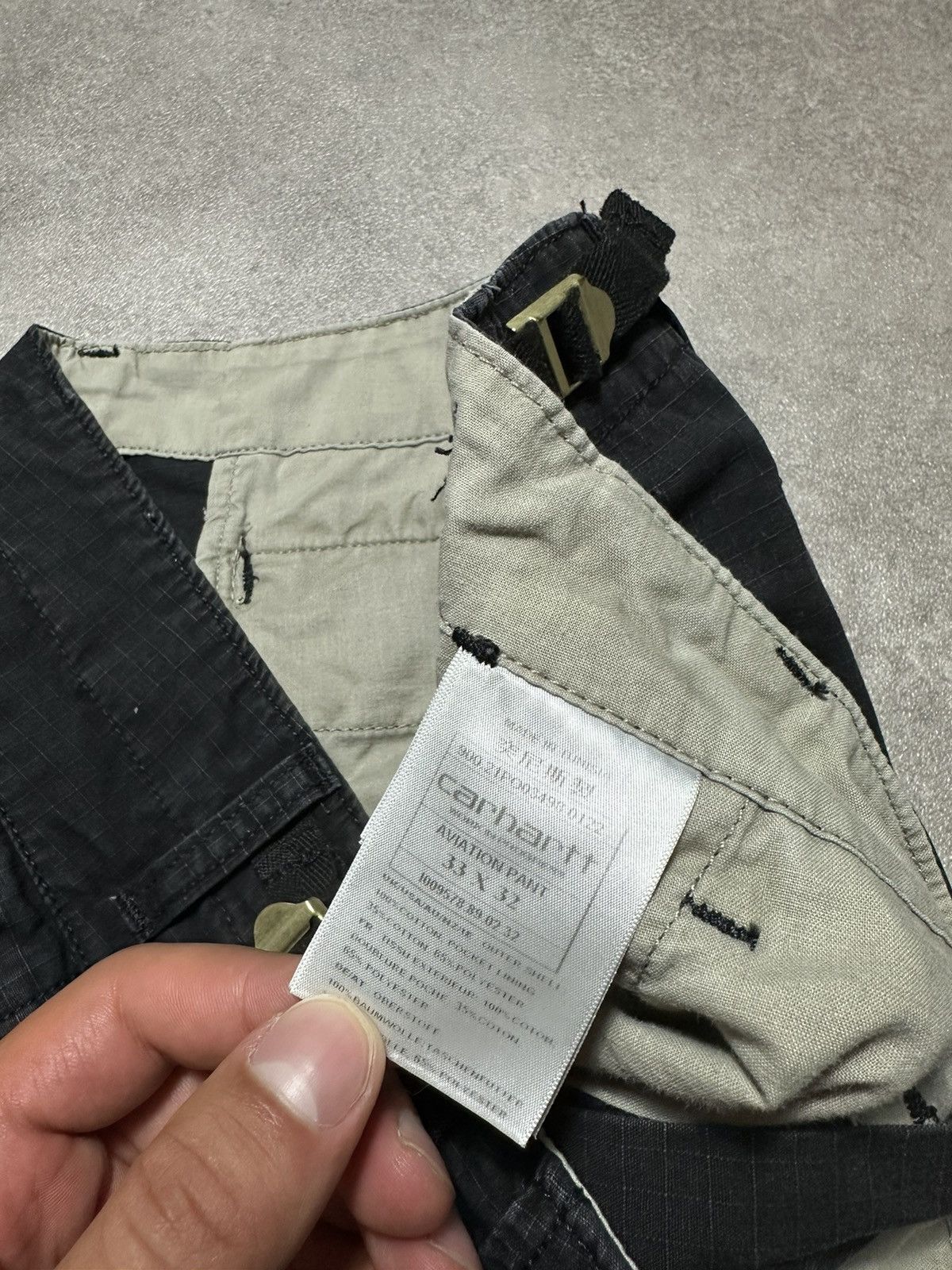 Carhartt × Carhartt Wip Mens Vintage Carhartt Wip Cargo Aviation Pant Size US 33 - 6 Thumbnail