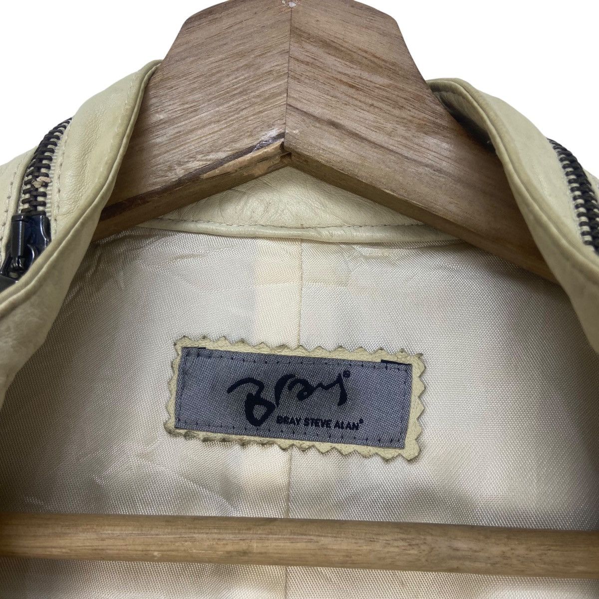 Bray Steve Alan Made in Italy Bray Steve Alan Biker Leather Jacket Size US S / EU 44-46 / 1 - 23 Thumbnail