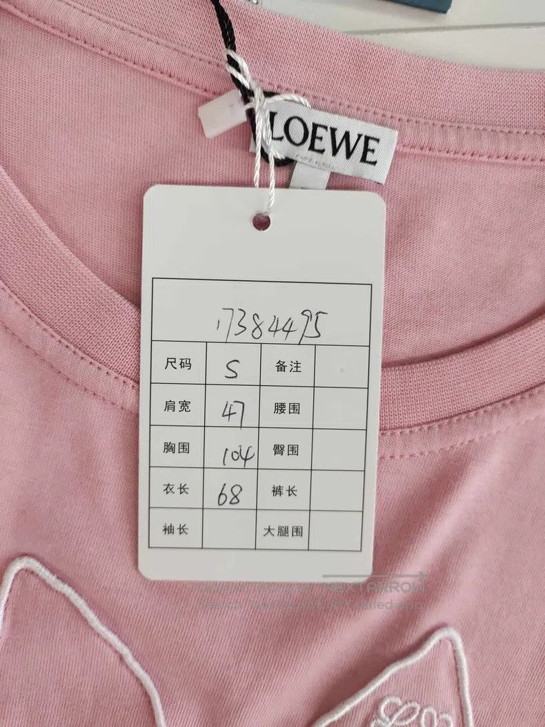 Loewe Loewe Cotton Crewneck T-Shirt Size S / US 4 / IT 40 - 6 Thumbnail