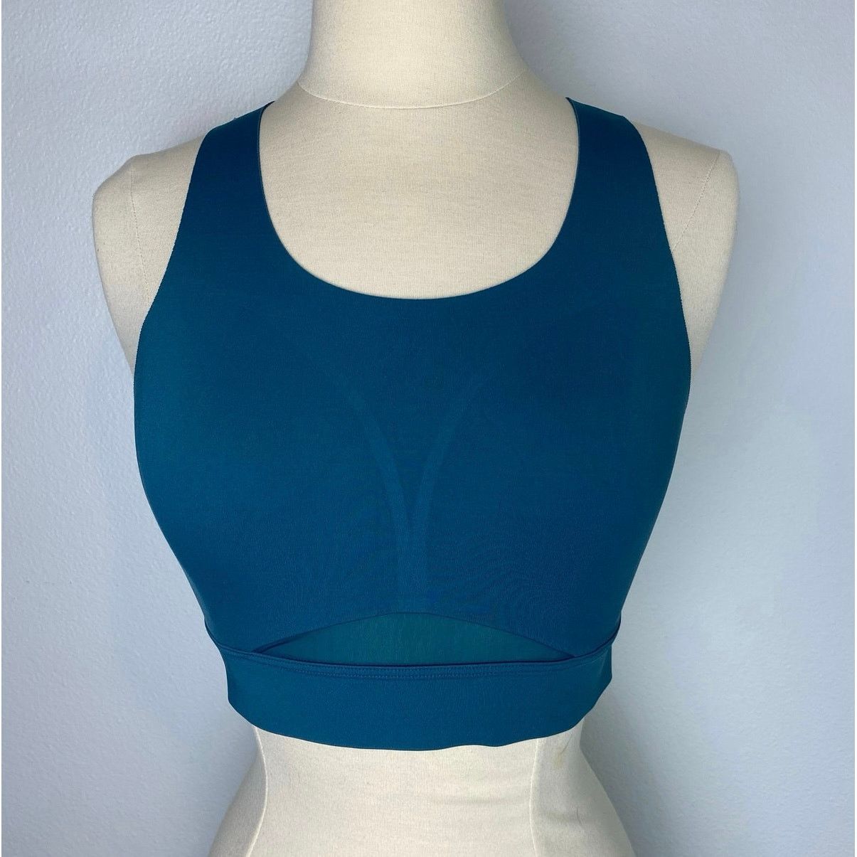 Athleta Athleta Sz Small Teal Support Sports Bra Size S / US 4 / IT 40 - 2 Thumbnail