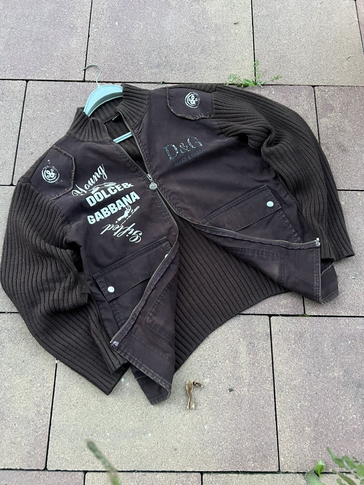 Japanese Brand 🖤VTG RICK OWENS STYLE DOLCE&GABANNA DISTRESSED JAPANESE Y2K Size US M / EU 48-50 / 2 - 7 Thumbnail