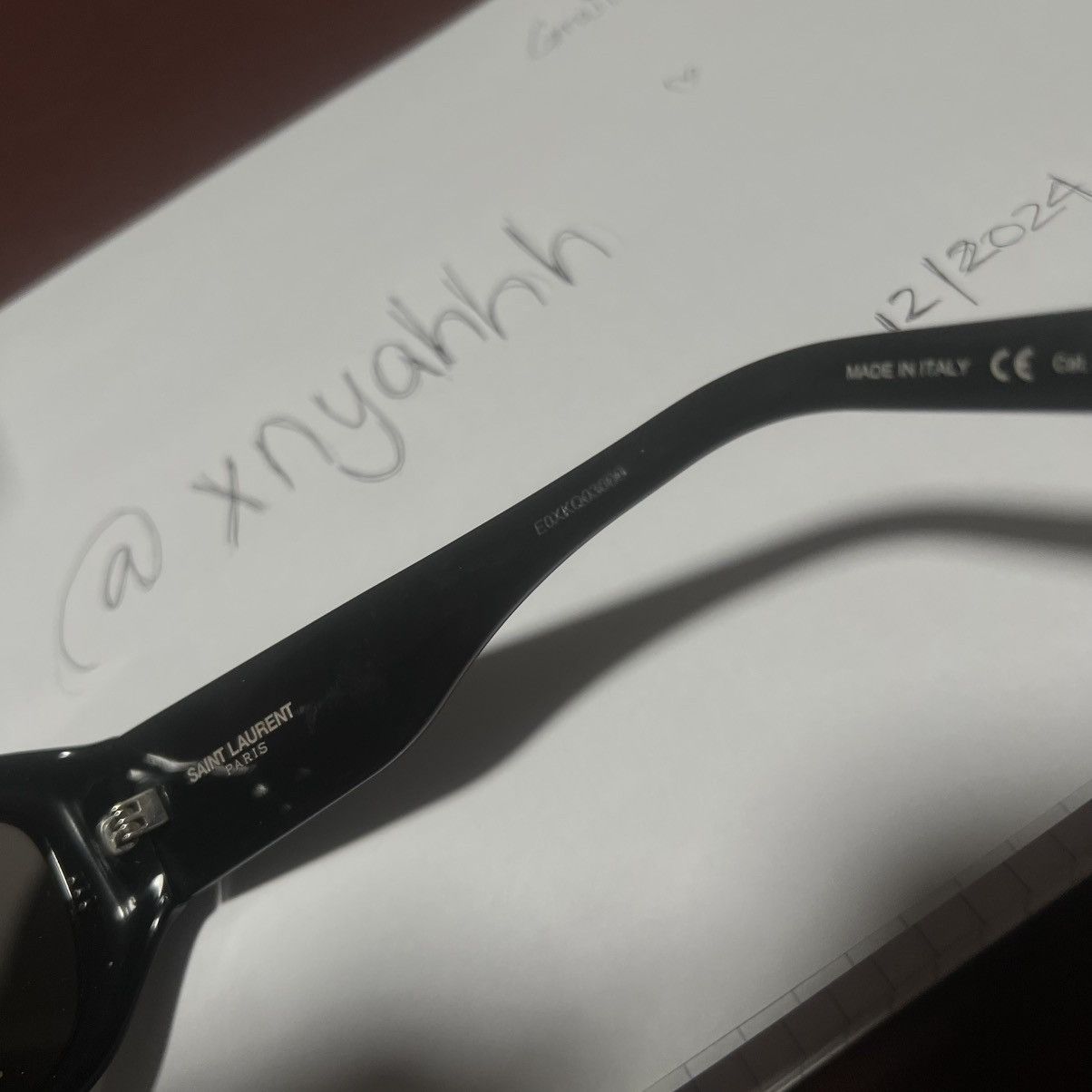 Designer × Saint Laurent Paris × Yves Saint Laurent Saint Laurent Shades Size ONE SIZE - 3 Thumbnail