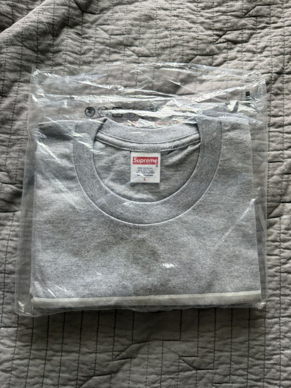 Supreme Supreme Playboi Carti Tee Heather Grey (L) Size US L / EU 52-54 / 3 - 3 Thumbnail