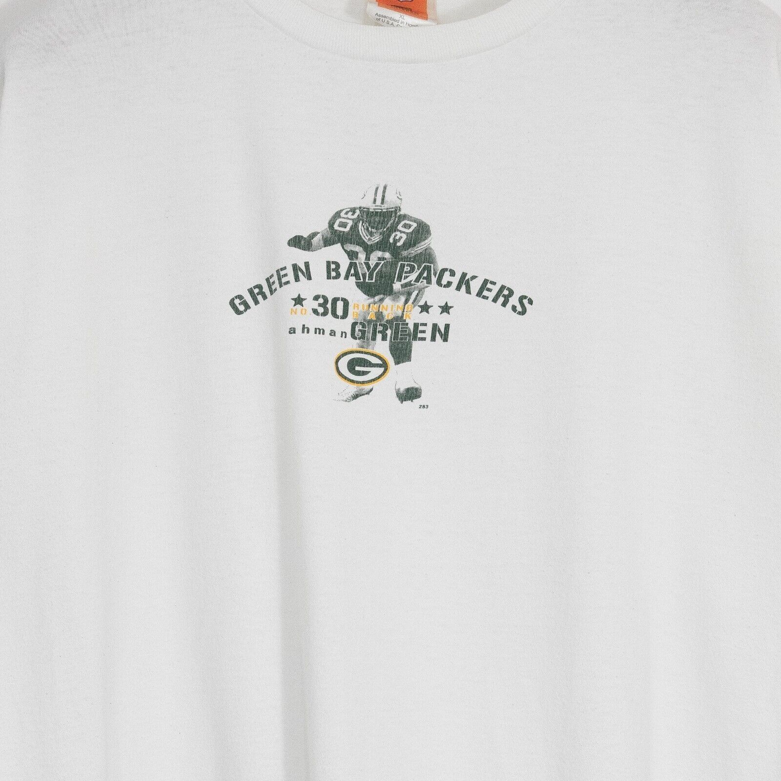 Vintage Vintage Green Bay Packers T Shirt XL - Ahmam Green Faded Size US XL / EU 56 / 4 - 3 Thumbnail