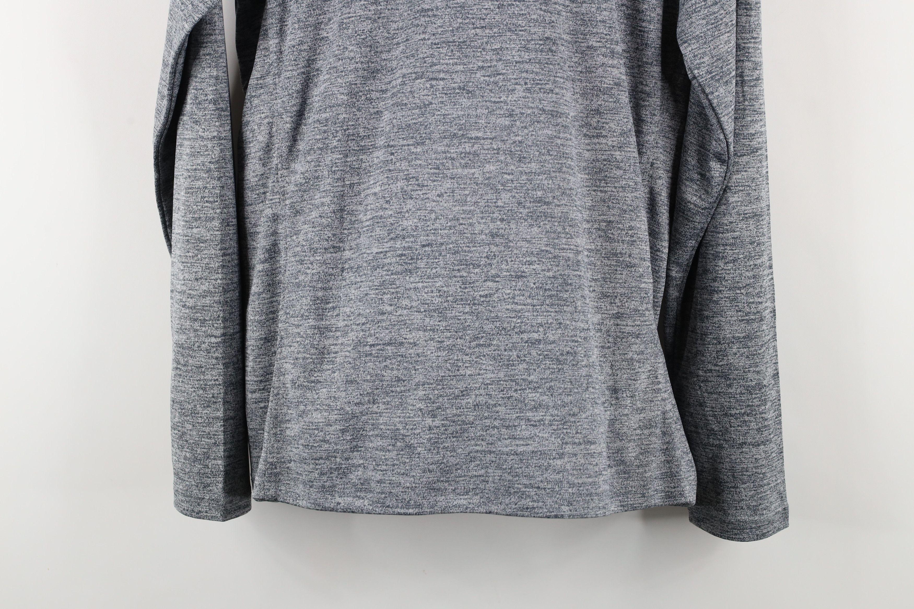 Under Armour × Vintage New Under Armour HeatGear Half Zip Pullover Jacket Top Gray Size L / US 10 / IT 46 - 13 Thumbnail