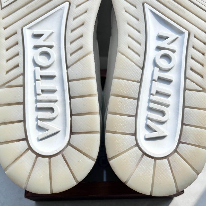 Louis Vuitton Louis Vuitton Trainer White Low-Top Fashion Sneakers -2508 Size US 9 / EU 42 - 5 Thumbnail