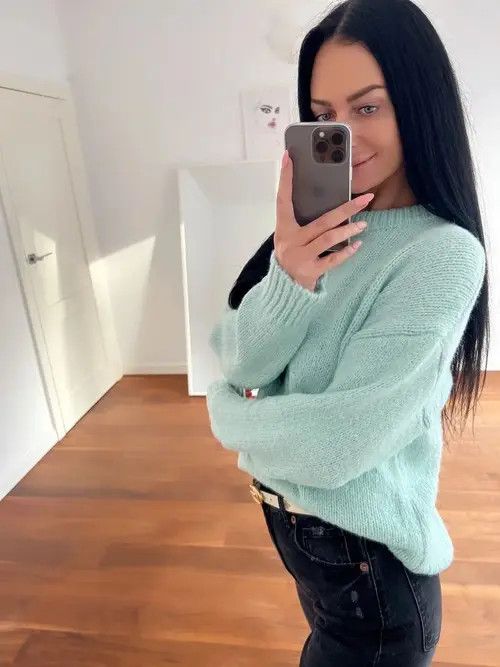 Sweaters Pullover Female Knitting Overszie
