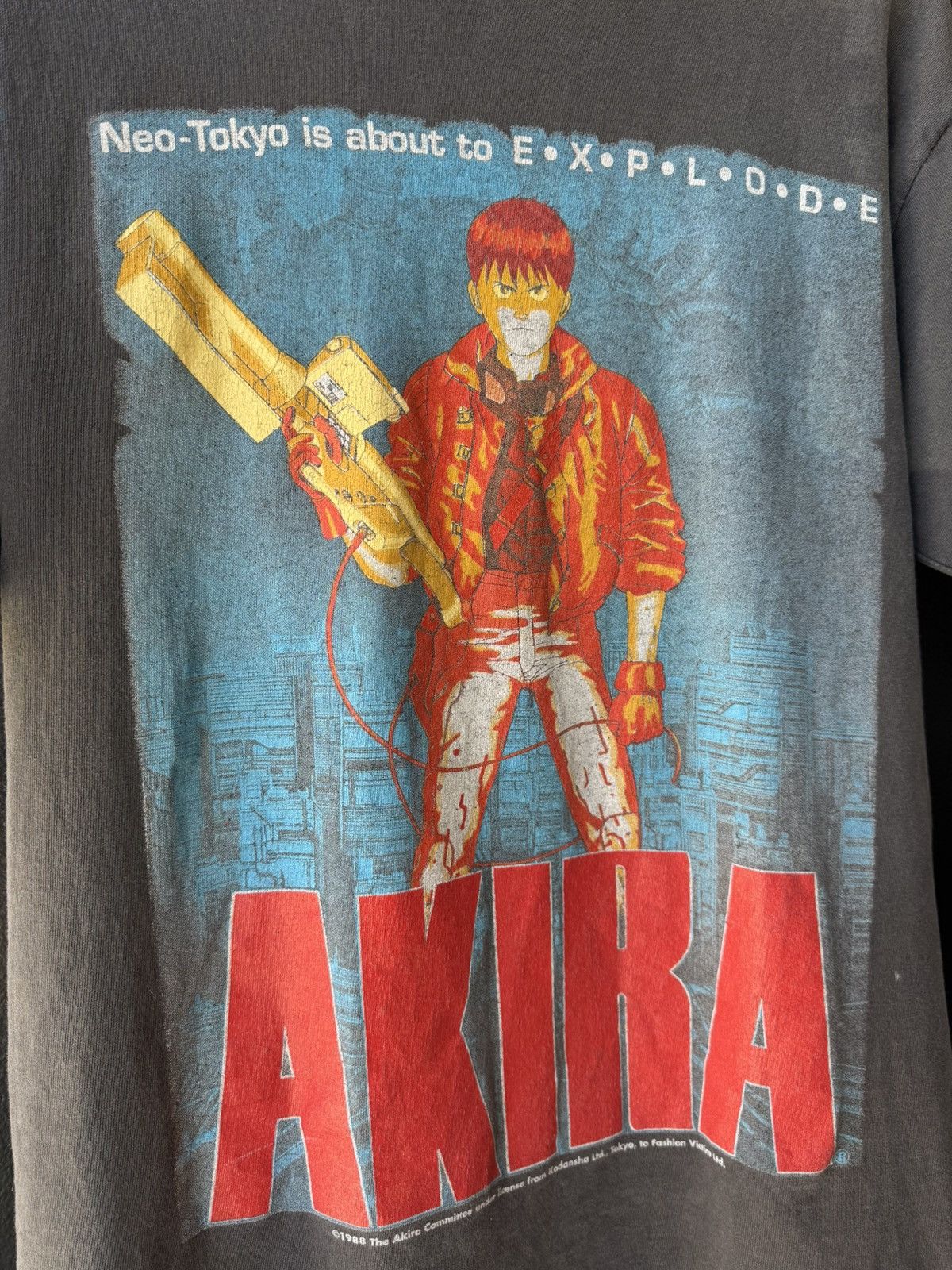 Vintage Vintage Faded 1988 AKIRA TEE Size US M / EU 48-50 / 2 - 3 Thumbnail