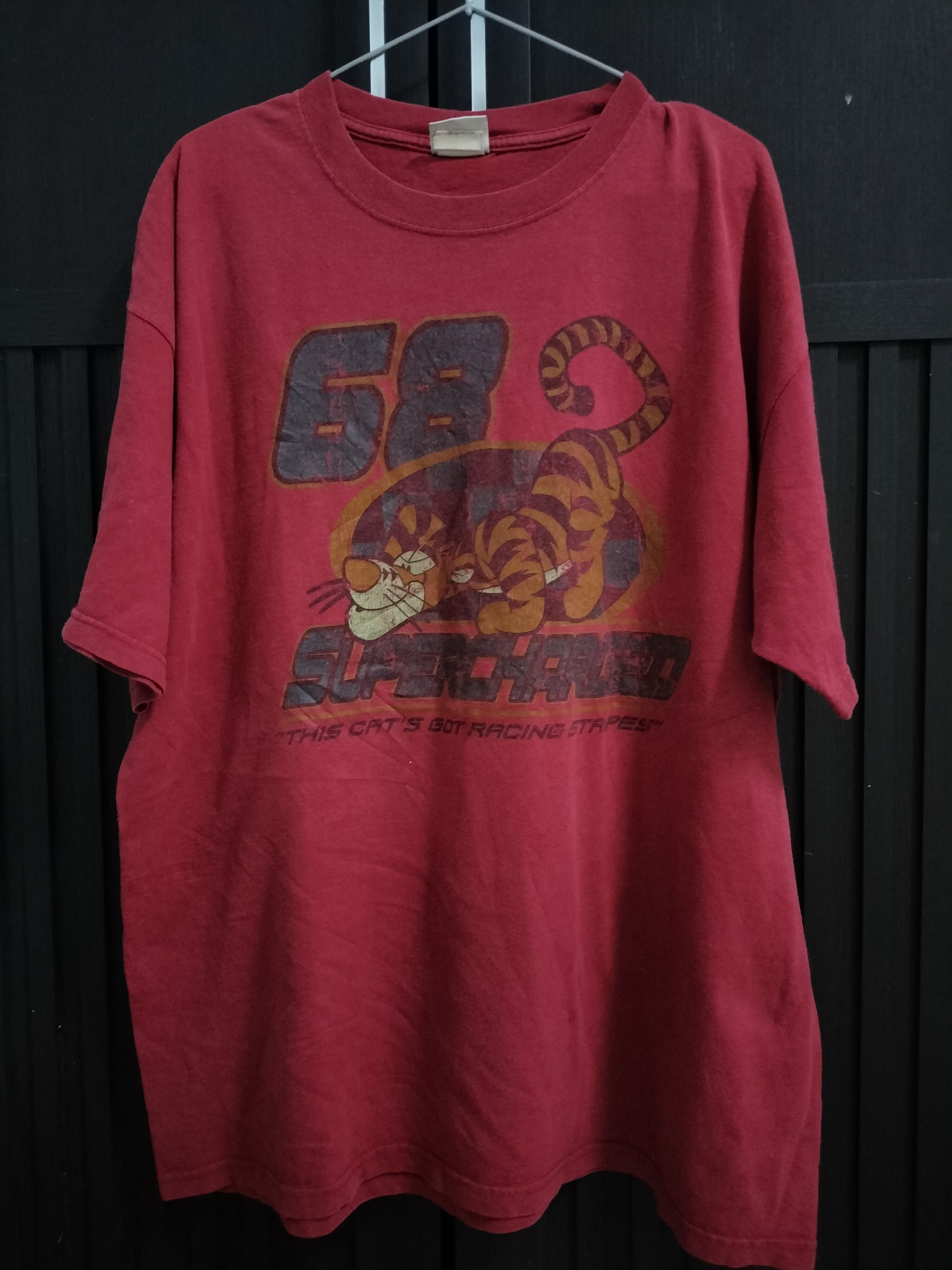 Disney × Vintage Vintage Disney Tigger Pooh Supercharge Cartoon Fashion Size US XL / EU 56 / 4 - 1 Thumbnail