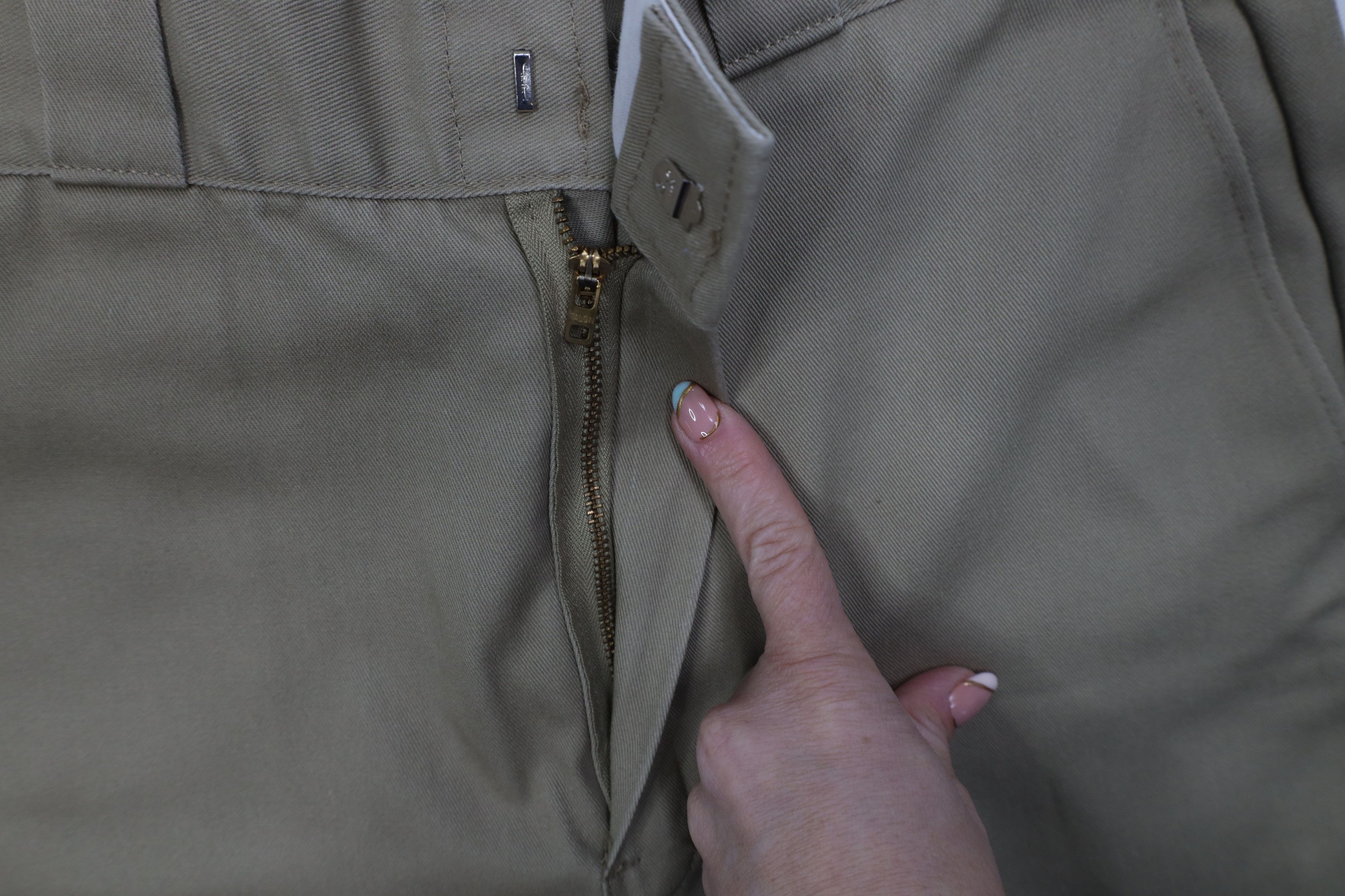 Dickies Vintage 70s Dickies Wide Leg Pants Workwear Beige USA Size US 32 / EU 48 - 6 Thumbnail