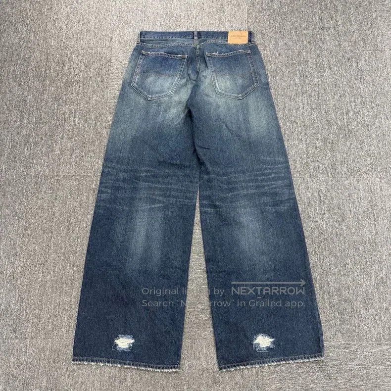 Balenciaga Balenciaga Washed Distressed Denim Jeans. Size US 28 / EU 44 - 5 Thumbnail