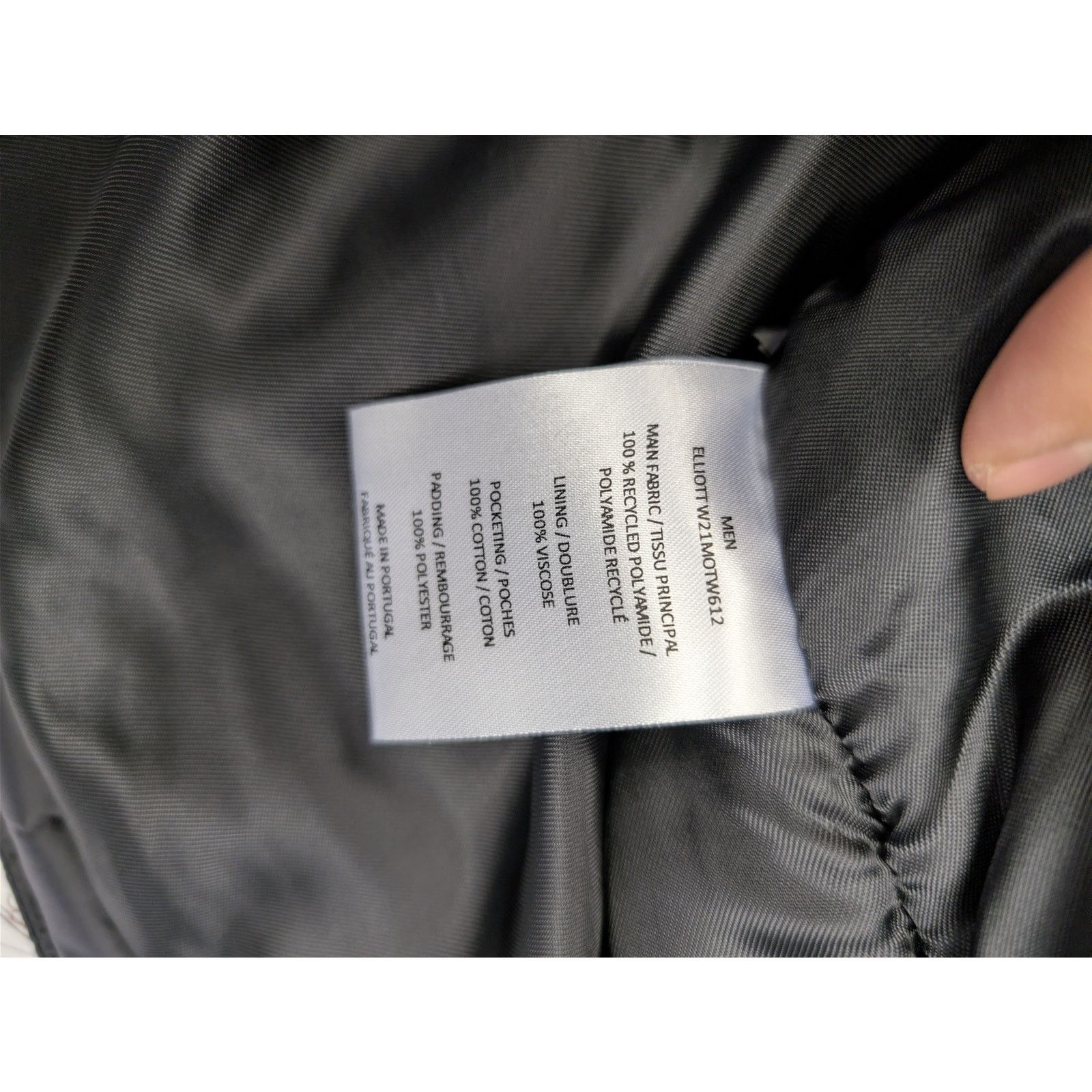 Officine Generale o1rshd1 Shell Hooded Jacket in Black Size US M / EU 48-50 / 2 - 19 Thumbnail