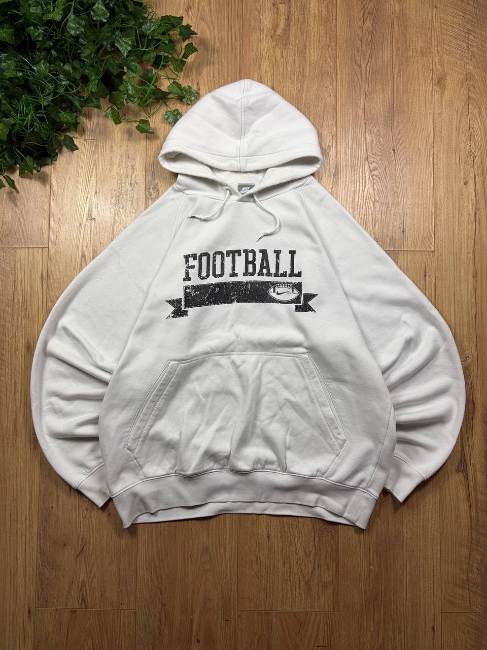 Nike 00’s NIKE FOOTBALL RUGBY HOODIE RARE Y2K VINTAGE Size US L / EU 52-54 / 3 - 1 Thumbnail
