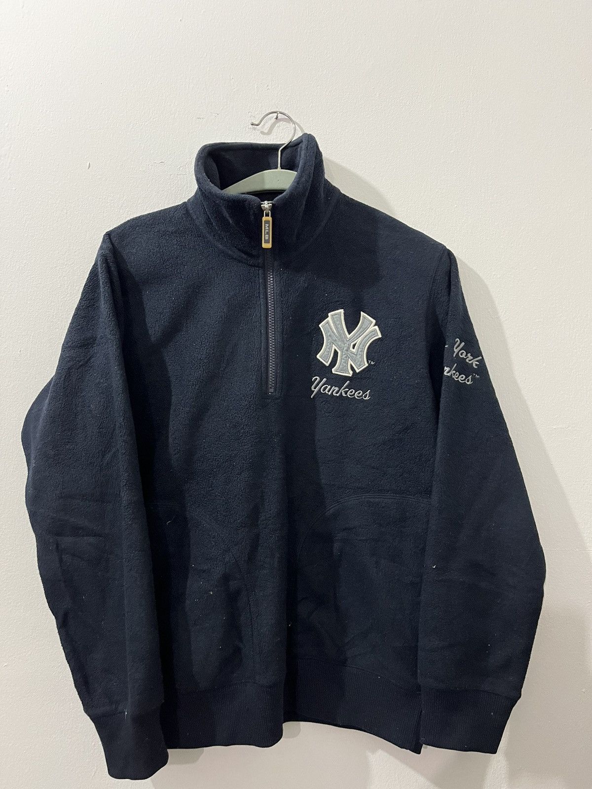 MLB New York Yankees MLB Baseball Zipper Pulloverb Sweatshirts Size US L / EU 52-54 / 3 - 1 Thumbnail
