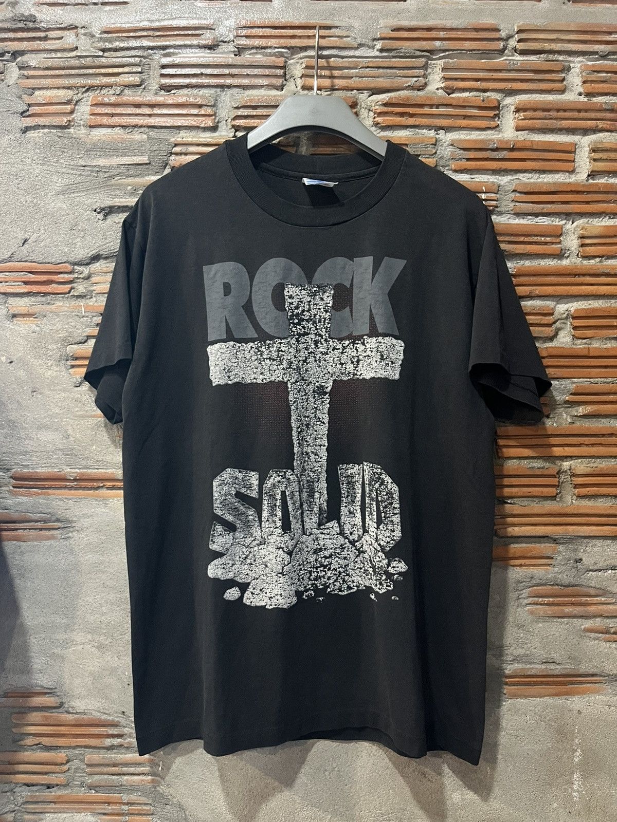 Band Tees Vintage ROCK SOLID Cross 90’s Tshirt Size US L / EU 52-54 / 3 - 2 Thumbnail