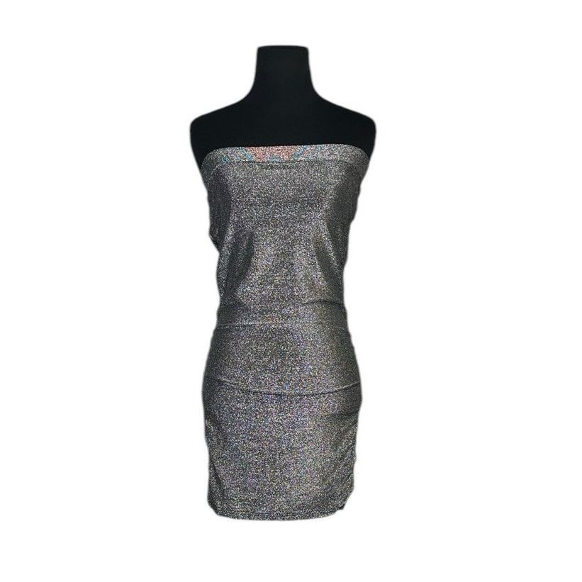 BB Dakota BB Dakota silver strapless bodycon dress size Medium Size M / US 6-8 / IT 42-44 - 8 Thumbnail