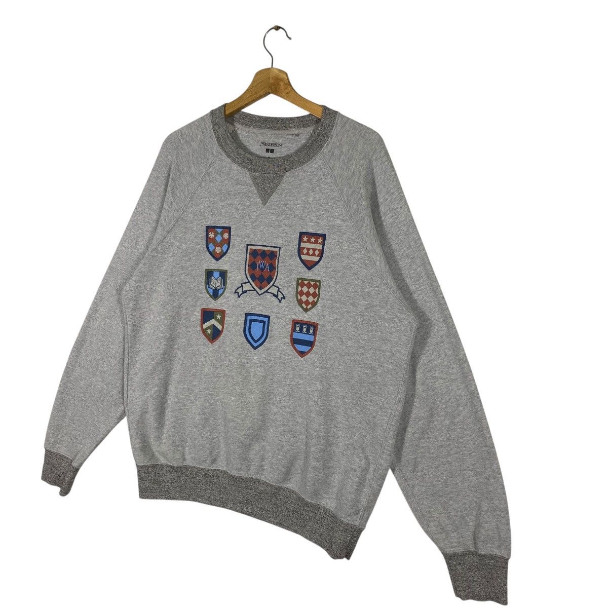 JW Anderson × Uniqlo J.W Anderson X Japanese Brand Sweatshirt M Size Grey Colour Size US M / EU 48-50 / 2 - 2 Thumbnail