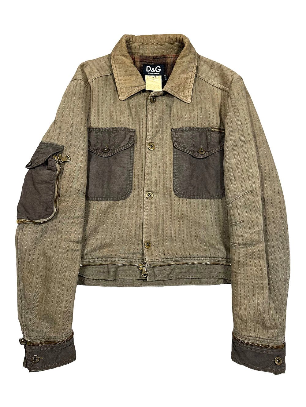 Dolce & Gabbana Dolce & Gabbana 2003 Convertible Jacket Size US M / EU 48-50 / 2 - 2 Thumbnail