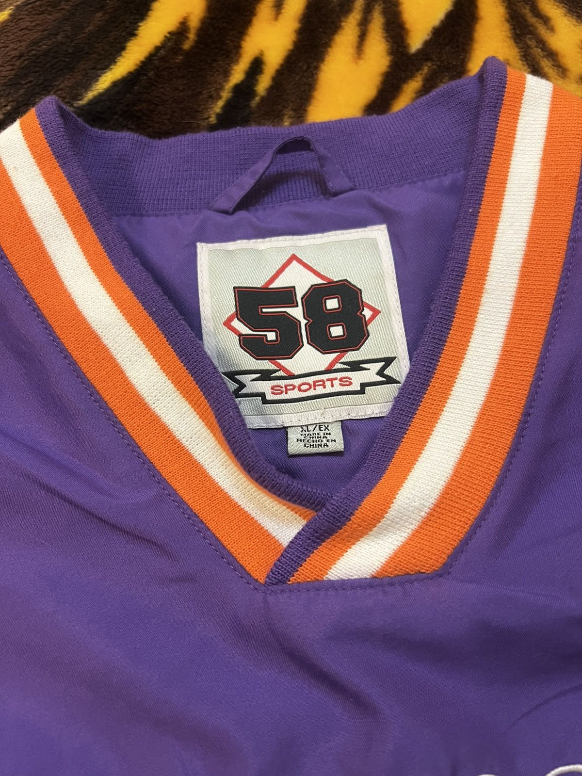 Vintage Y2K CLEMSON Tigers Windbreaker Long-Sleeve Size US XL / EU 56 / 4 - 10 Thumbnail